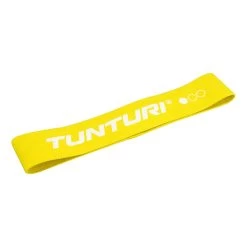 Tunturi Textile Resistance Band, Light, Yellow