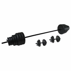 Tunturi Vinyl Barbell/Dumbbell Set 50Kg