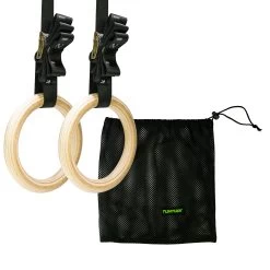 Tunturi Wooden Gym Ring, 32mm